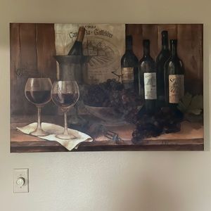 5 Piece Wine Wall Decor
